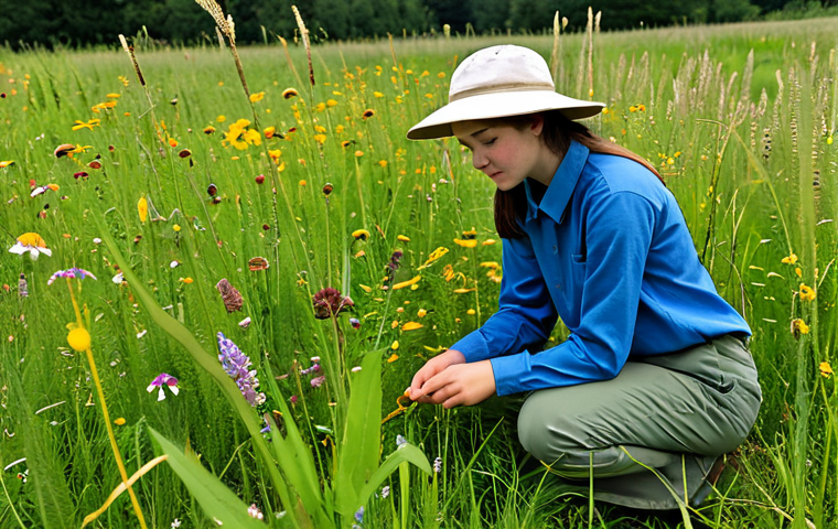농업환경기술자 실기 시험 팁 - Water Quality Testing by a River**

A diligent environmental technician, fully clothed in waterproof...